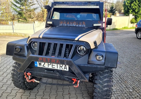 Jeep Wrangler cena 99000 przebieg: 80000, rok produkcji 2002 z Mikołów małe 92